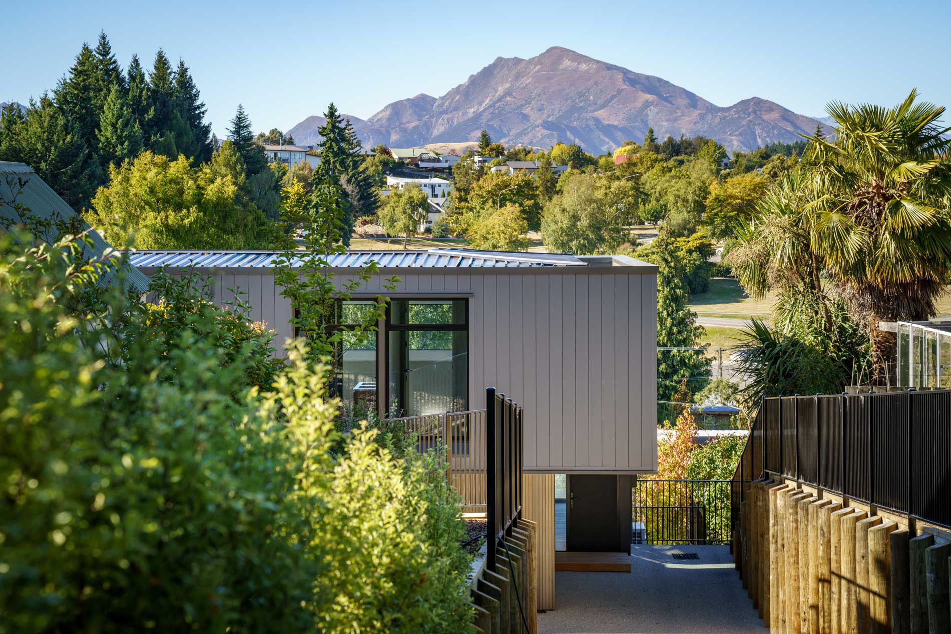 Aliclad MAX installed on a contemporary exterior