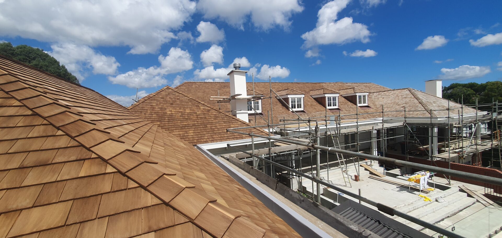 Cedar shingles on Remuera home