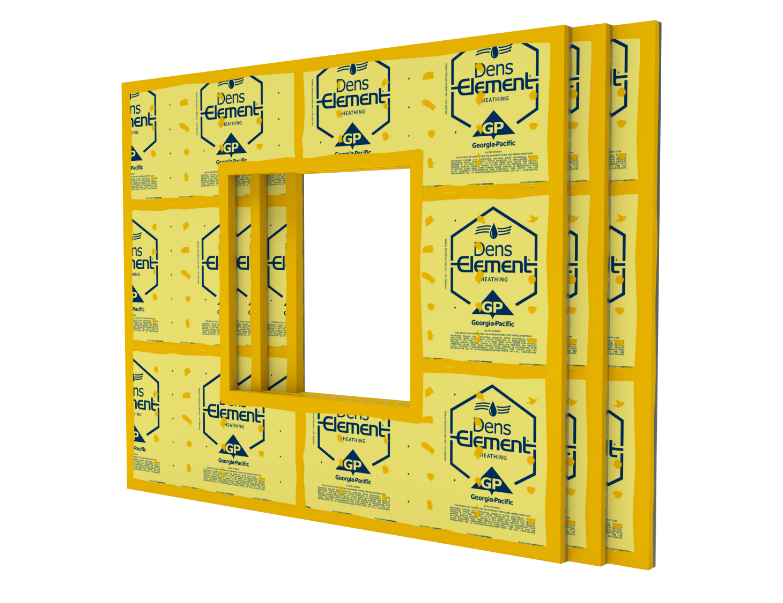 DensElement Barrier wall envelope diagram